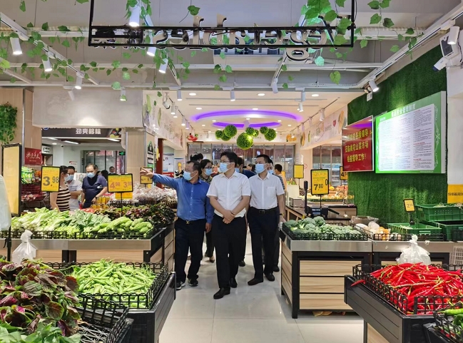 标准化菜市场“靓”出城市文明新“颜值”