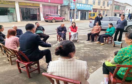 洋沙湖镇开展“脱贫攻坚十周年”暨“湘易办推广”政务公开主题月活动